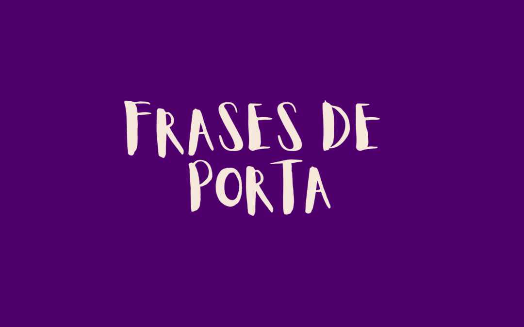 Frases de Porta