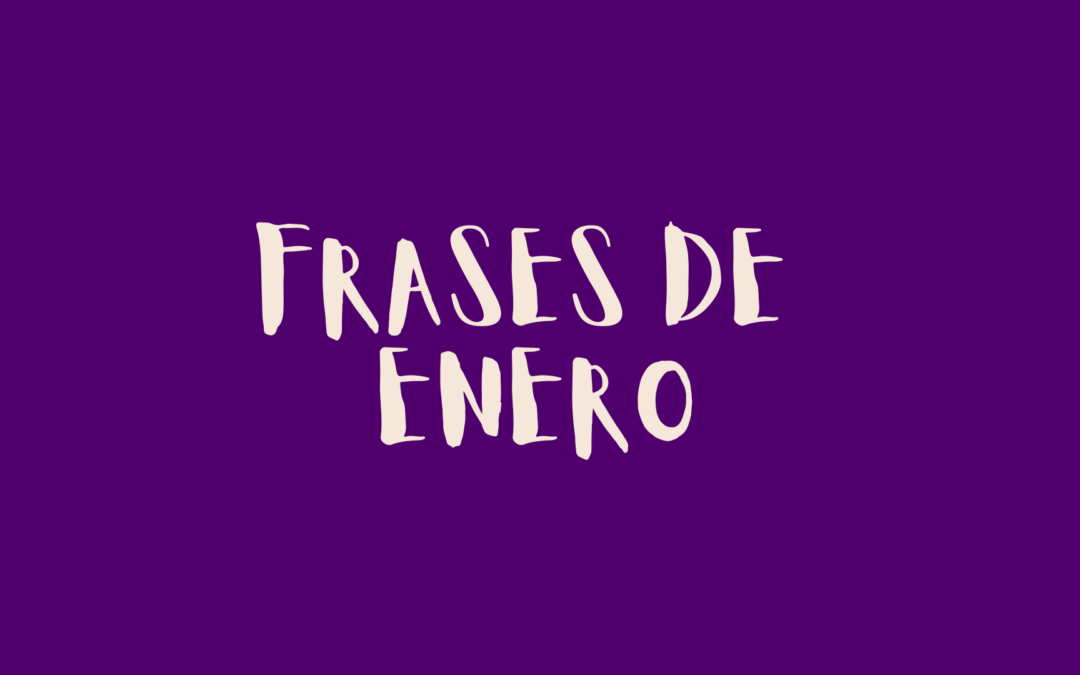 Frases de enero
