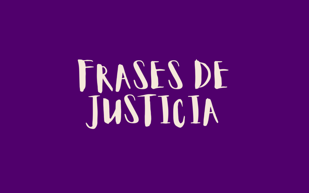 Frases de justicia