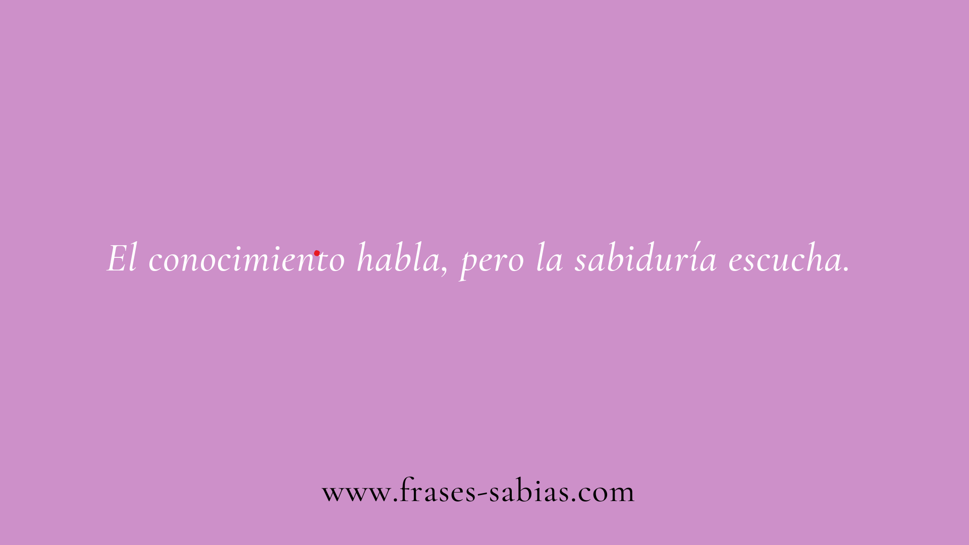 Frases sabias