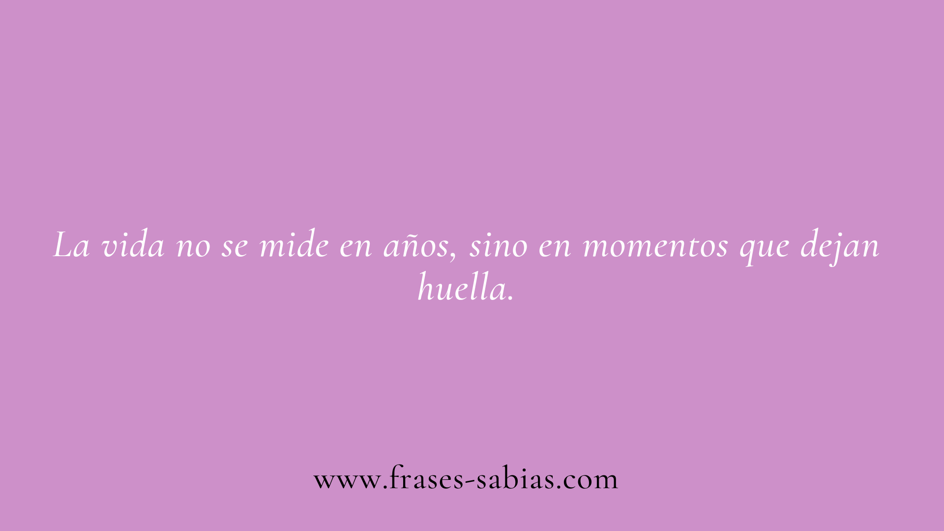 Frases de la vida y la reflexión